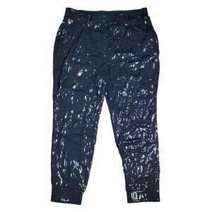 Cara Santana x Nine West Womens Black Sequin Pull‎ On Pants Size XL Inseam 26